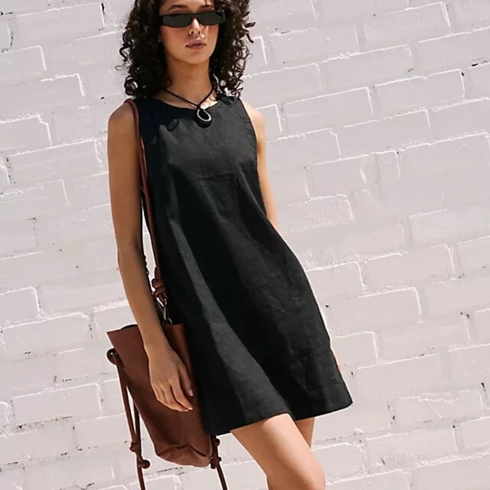Free People Full Of Sunshine Cotton-Linen Mini